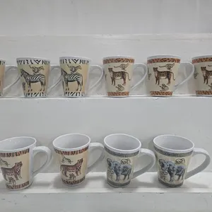 Coffee Mugs (10), matching set
