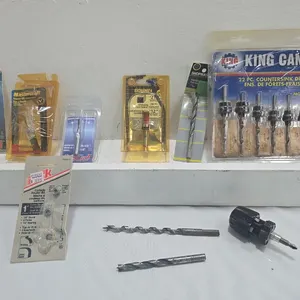 King Canada Countersink Drill Bit Set & various misc. bits