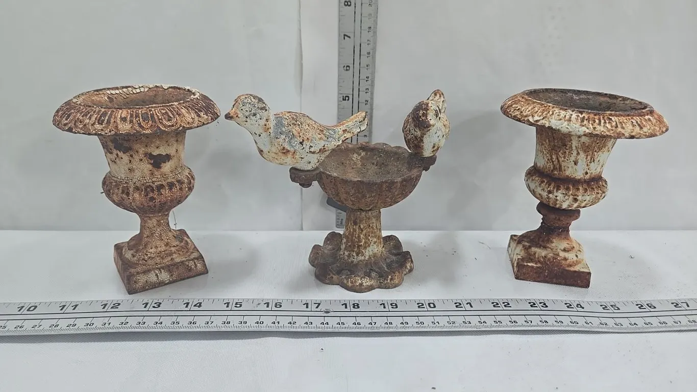 Cast Iron Garden Ornaments (2)