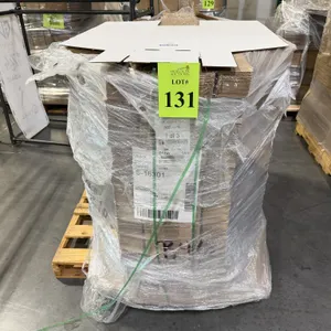 PALLET OF ULINE CORRUGATED BINS