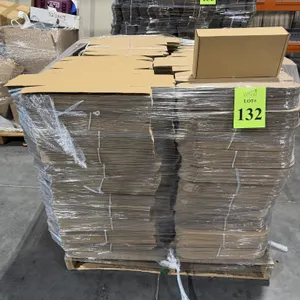 PALLET OF CORRUGATED 13" X 6.5" X 3" BOXES