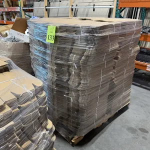 PALLET OF CORRUGATED 13" X 6.5" X 3" BOXES