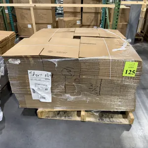 PALLET OF CORRUGATED 13.5" X 13.5" X 7.5" BOXES