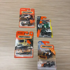MATCHBOX: MBX garbage Scout / MBX Cavator / Road Stripe King / MBX Backhoe
