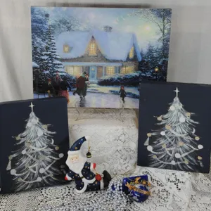 Holiday Painted Canvas