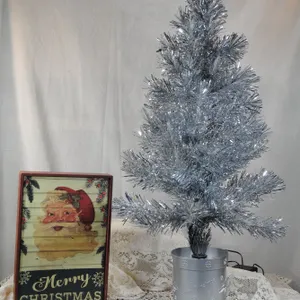 Aluminum Tinsel Tree
