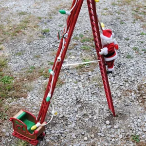 Stepping Animated Santa