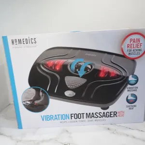 HoMedics Vibration Foot Massager with Soothing Heat New in Box