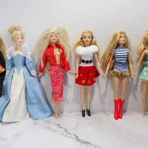 Barbie Fashion Doll Lot of 6 Including Princess of the Danish Court & Holiday