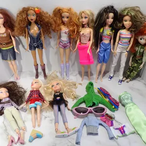Mattel My Scene, Bratz & Disney Doll Collector Lot of 10 with Clothing Accessories