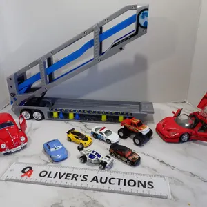 Bburago Ferrari F50, Maisto VW Beetle, Batman Car Hauler & Toy Vehicle Lot