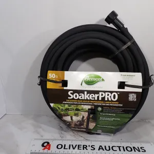 Element SoakerPRO 50ft Heavy Duty Soaker Hose Lead-Free Eco Safe New