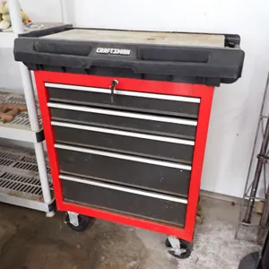 Craftsman 5-Drawer Rolling Tool Cabinet FILLED with Assorted Hardware