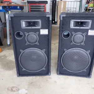 Acoustic Audio 3-Way DJ PA Loudspeaker Tower Speakers - Pair
