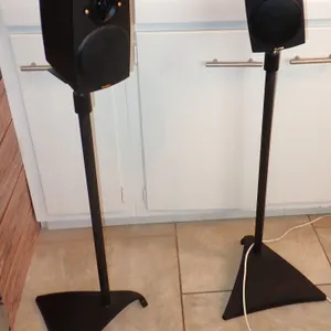 Boston Acoustics Micro90xII Satellite Speakers & Adjustable Stands