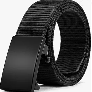 Men's Ratchet Belt - Nylon Belt for Golf & Work Quick Release Buckle, Precise Durable Webbing New