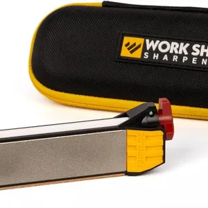Work Sharp Guided Field Sharpener Elite, Hunting Knife Sharpener with Case