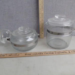 Vintage Pyrex Glass Coffee/Teapots