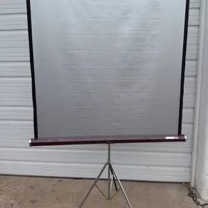 Vintage Da-Lite Projector Screen W/Stand 60"X60"