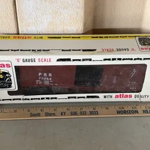 Vintage Atlas "O" Gauge Scale 40' Box Car In Box