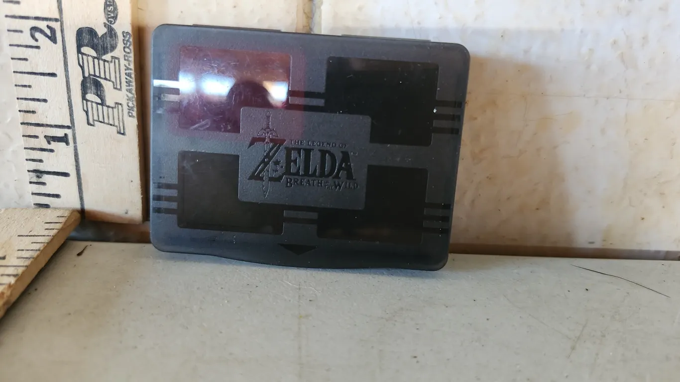 2 Ds Game Storage Containers-Marked Ds Switch & Zelda
