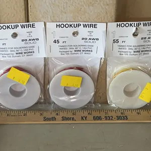 New Hookup Wire Assorted Sizes, See Photos