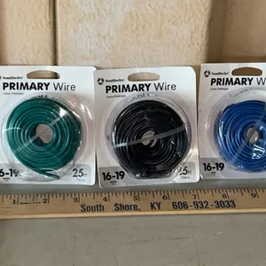 New Primary Wire 16-19 Cable Principal, Each 25 Ft