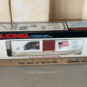 Vintage Lionel Old Glory Reefer Train Car In Box