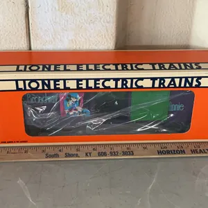 Vintage Lionel Electric Trainsdisney Minnie Mouse "Broadway Minie" Hi-Cube Boxcar In Box