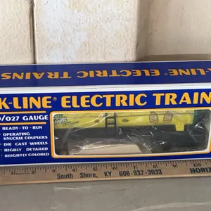 Vintage K-Line Electric Trains 0/027 Gauge Sunny Delight Tank Train Car