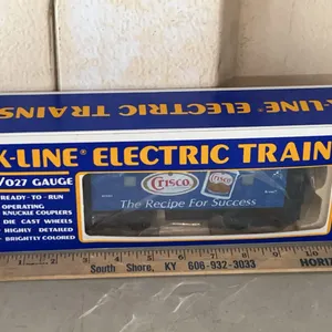 Vintage K-Line Electric Trains 0/027 Gauge Crisco Train Car