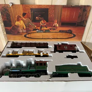 Vintage Bachmann's Big Hauler Radio Control Automatic Steam Locomotive Sound Train Set In Box