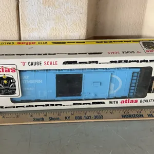 Vintage Atlas "O" Gauge Scale 40' Box Car In Box