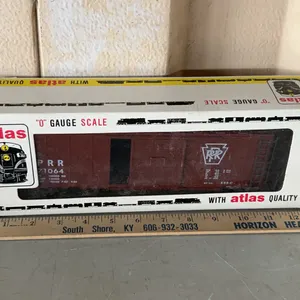 Vintage Atlas "O" Gauge Scale 40' Box Car In Box