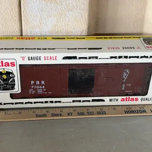 Vintage Atlas "O" Gauge Scale 40' Box Car In Box