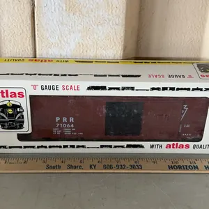 Vintage Atlas "O" Gauge Scale 40' Box Car In Box