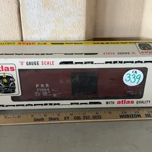 Vintage Atlas "O" Gauge Scale 40' Box Car In Box