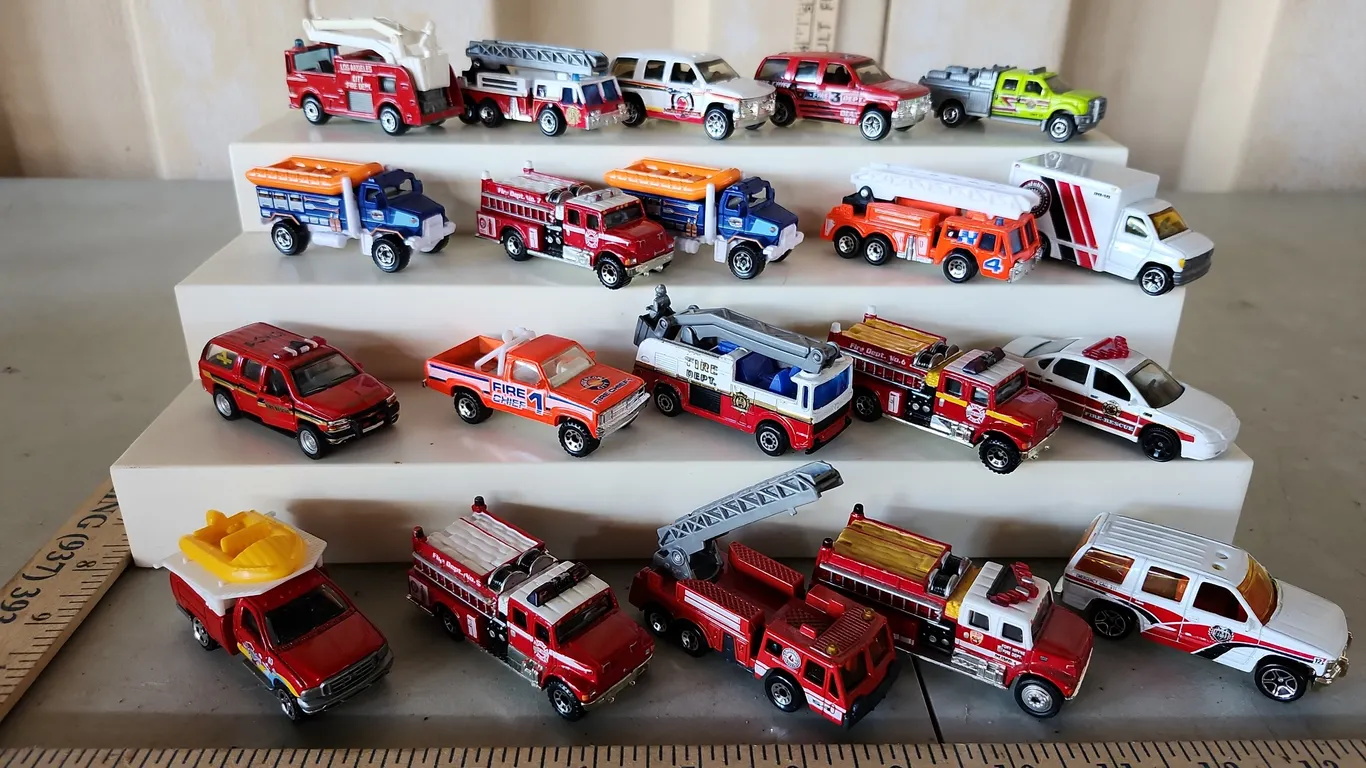 20 Assorted Opened Matchbox Cars-First Responders