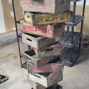 Advertising Pop Wood Crates