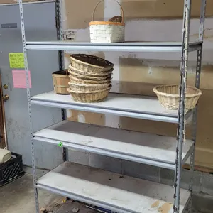 Metal Shelving Unit