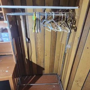 Metal Frame Rolling Garment Rack