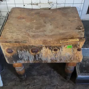 Antique Butcher's Block