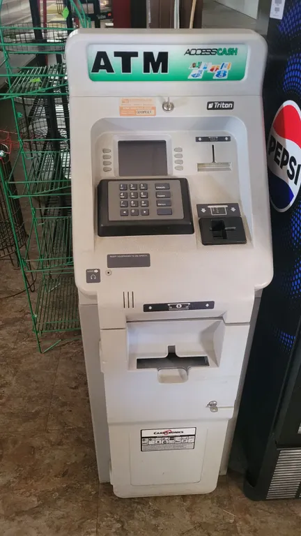 Triton ATM Machine with Key & Safe Code