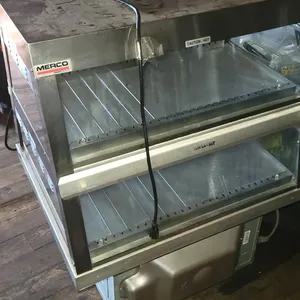 Pair Merco Commercial Countertop Heated Display