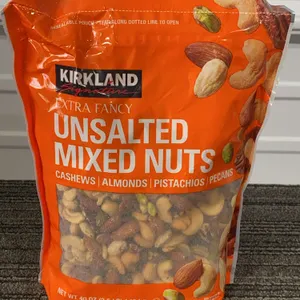 *NEW* Kirkland Signature Extra Fancy Unsalted Mixed Nuts, 40 Oz - Best By: 4/2027
