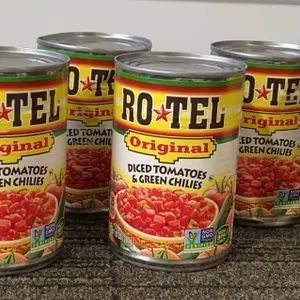 *NEW* 6 Cans, RO*TEL Original Diced Tomatoes and Green Chilies, 10 Oz Each - Best By: 8/2027