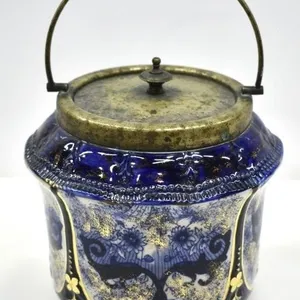 VICTORIAN S. FIELDING & CO BISCUIT BARREL