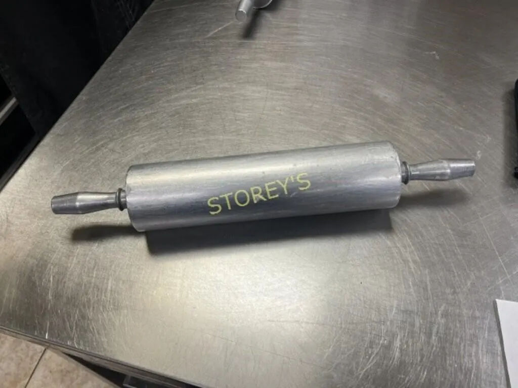 S/S ROlling Pin ~3.5 x 13