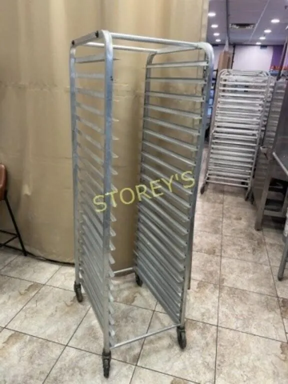 Full Size Mobile Bakers Rack