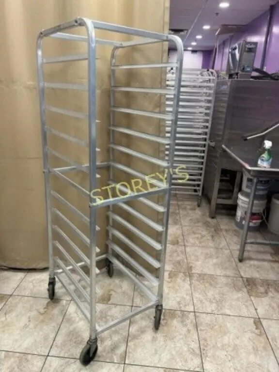Full Size Mobile Bakers Rack